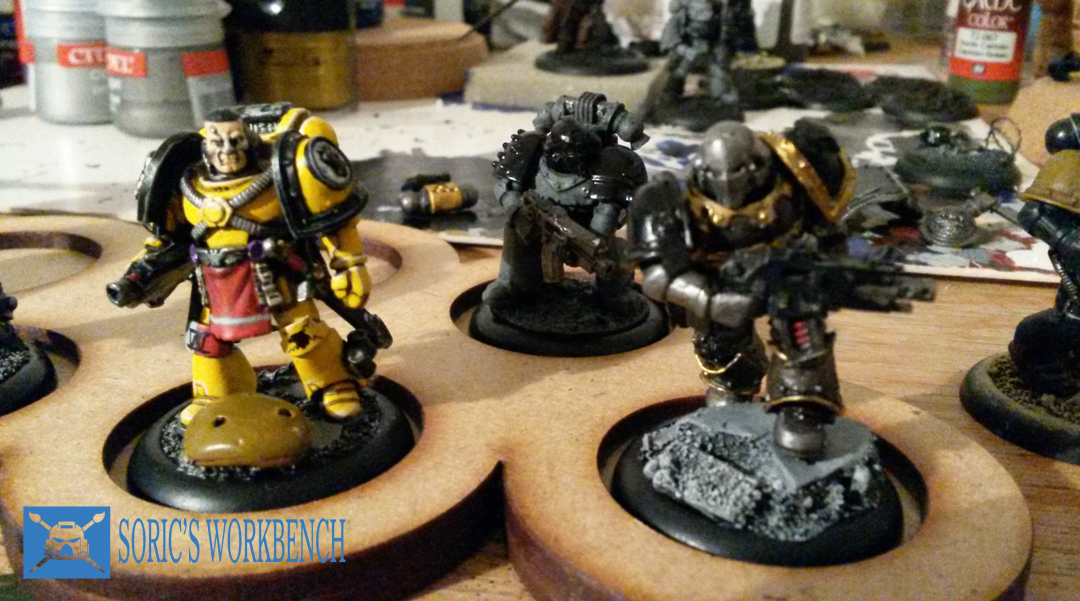 Heresy Imperial Fist N Iron Warrior WIP