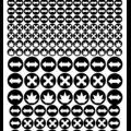 More information about "Space Marine Squad Marking (White and Black) Decal Sheet"