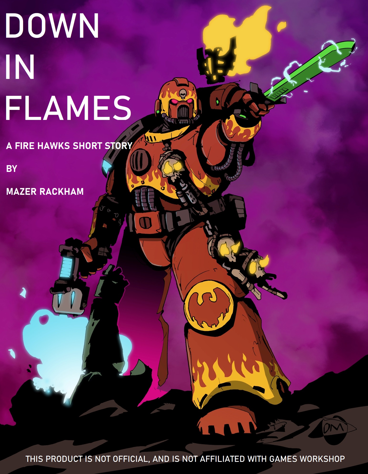 Down In Flames (A Fire Hawks Short Story)