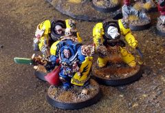 Librarian Molotov and remains of retinue