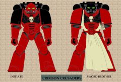 Crimson Crusader color scheme
