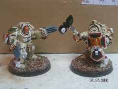 Two of my new termies...painted this year