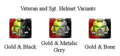 Vet & Sgt. Helmet Variants