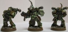 First Three painted DG