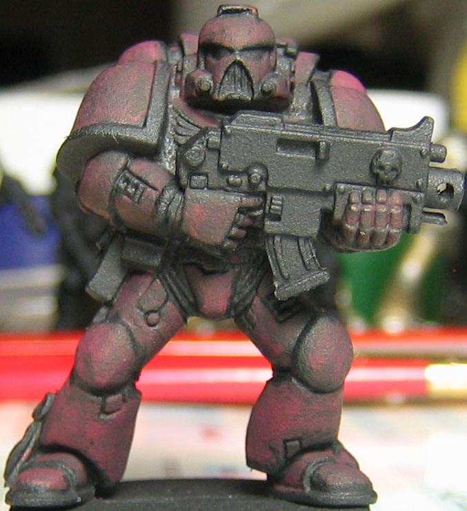 Newbie Space Marine Paint Job