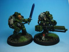 Terminator Sarge and Assault Cannon