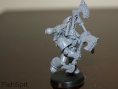 My Berzerker With Twin Chainaxes