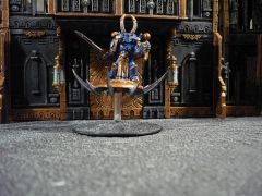 Tzeentch Sorcerer on Disc of Tzeentch