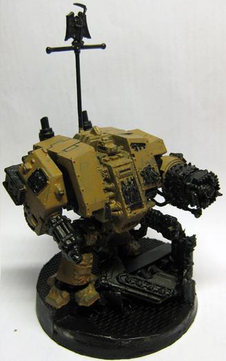 Painting a Deathwing Dreadnought