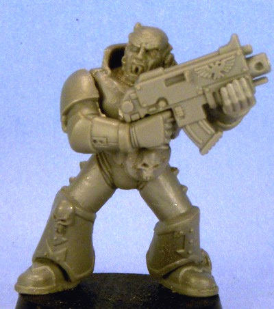 Creating Aiming Space Marines