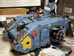 Land Raider Crusader, after a lick of paint.