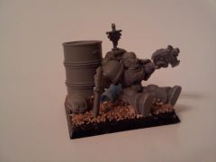 Wounded dark angel sergeant objective marker