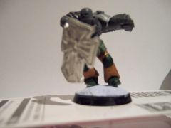 Wolf Guard with power fist and storm shield