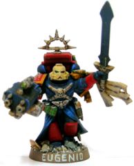 High Blade Eugenio Burgos, Chapter Master of the Azure Blade
