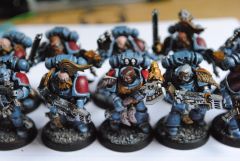Close up completed grey hunter squad