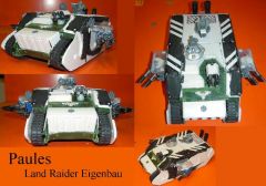 scratchbuilt land raider