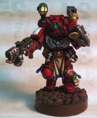 Sanguinary Priest with Hand Flamer and Chalice of Blood