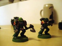 Sergeant w/ Power Axe + Tactical Marine