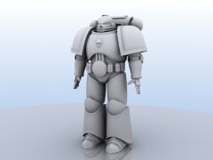 3D Power Armor (Old school work, never completed)