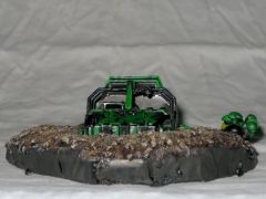 Crashed Salamanders Land Speeder (front)