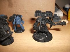 Wolf Guard in Terminator Armour with Cyclone