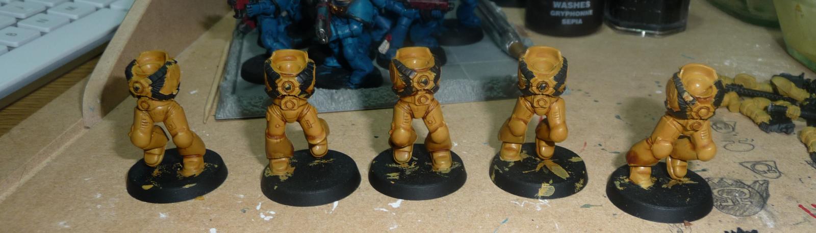 Imperial Fists 5th Company - WIP