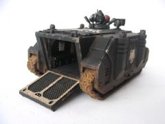 Rhino APC - rear hatch view