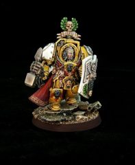 Darnath Lysander of Imperial Fists Front View