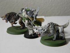 Lone Wolf w/ Fenrisian wolves +WIP+