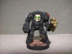 Chaplain in Terminator Armor