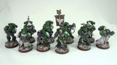 Dark Angels 1st Tactical Squad of the 3rd Company of Master 