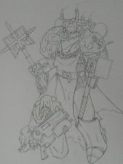 Chaplain drawing (photo)