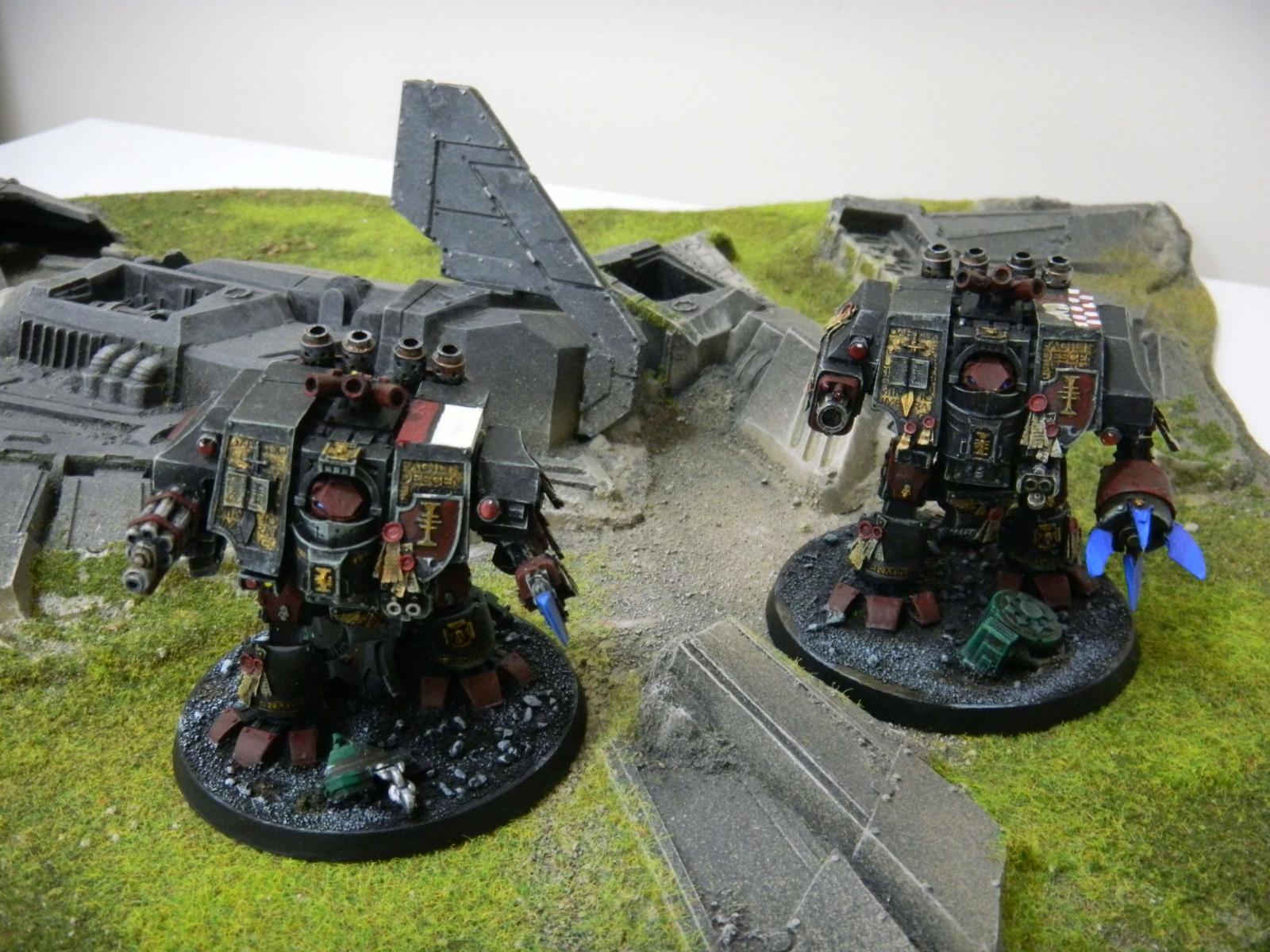 Valerian's Old Metal Grey Knights from 3rd Edition