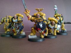 Imperial Fists 5th Company Command Squad