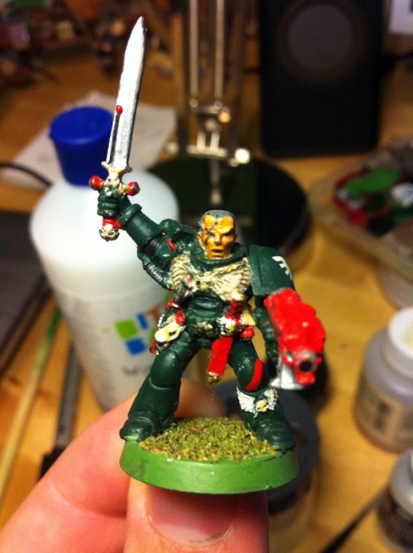 This is the first miniature I ever painted!