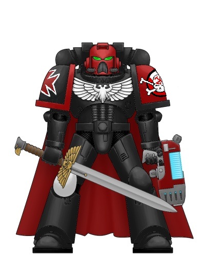 Legio B&C Captain, of the Black Templars