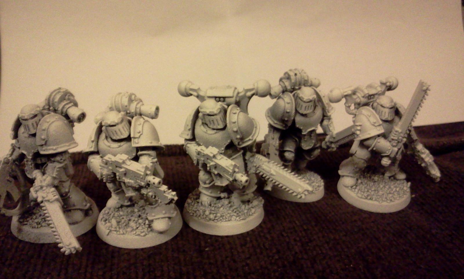 Death Guard Veteran Tactical Squad Work in Progress