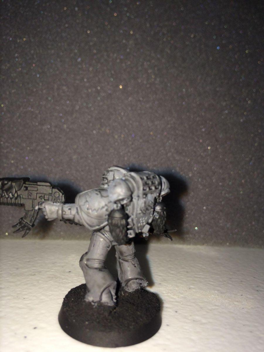 Dark Bluegrey with Nuln Oil wash - Space Wolves & Successors - The