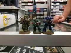 Size comparison of new marines and old