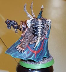Black Legion Chaos Lord, completed, rear angle