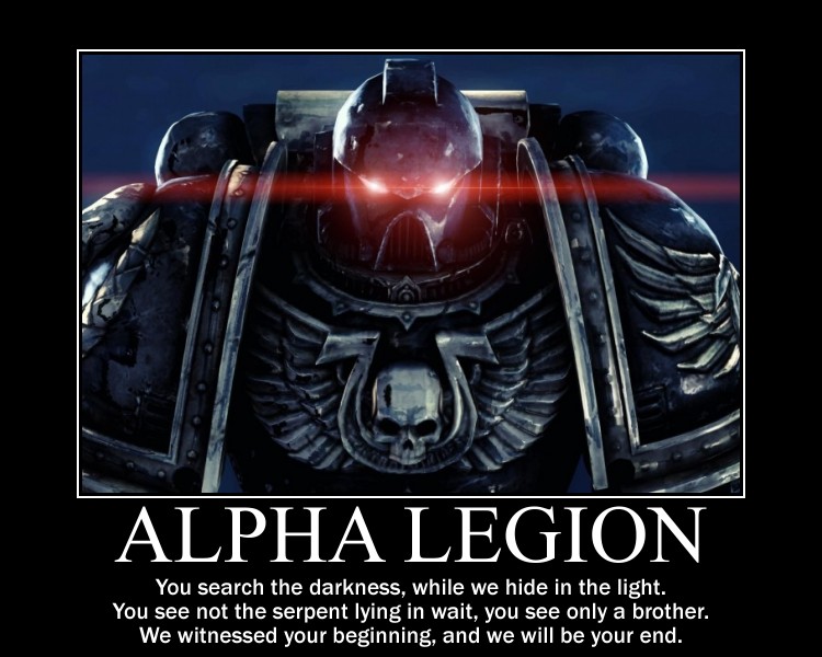 We are Alpha Legion