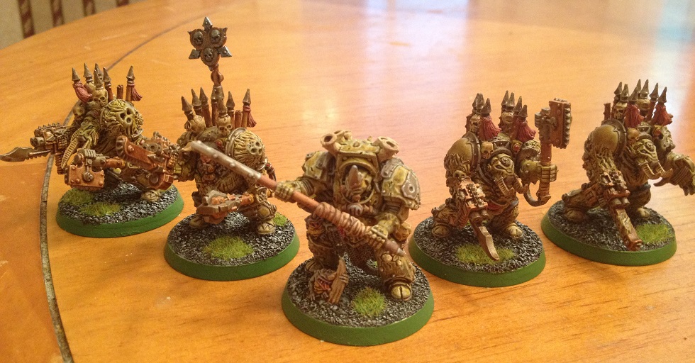 Typhus and the retinue he'll likely be used with