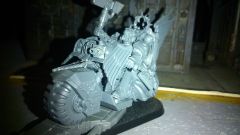 Chapter master on bike WIP.
