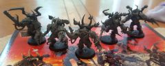 Possessed Chaos Space Marines, assembled
