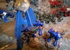 Orks Vs Ultra The Great Stand  last stand In The mountains