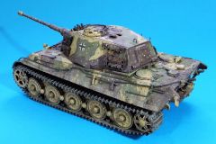 Ambush Camouflage King Tiger Tiger II Scale Model Tank 2