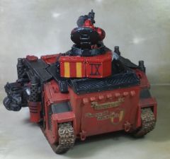 Legion Blood Angels Predator "Bajulus Calicis" "Träger des Grals"