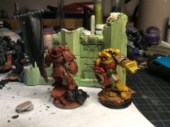 Captain & standard bearer wip