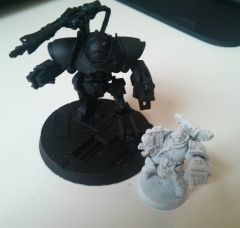 Death Guard Praevian & Castellax ETL Vow5 WIP1