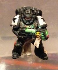 Initiate with bolter/plasmagun conversion